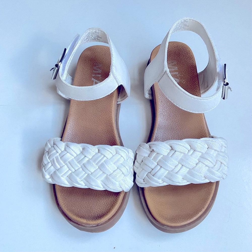Maurices Girl Mia White Sandals
